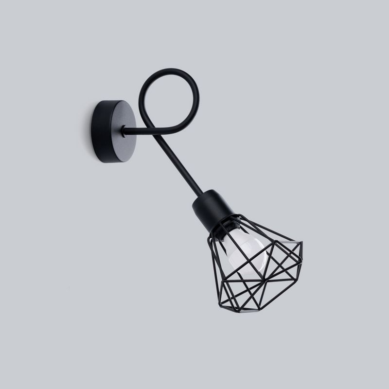 Kinkiet Sollux Lighting ARTEMIS 1S czarny 1 szt.