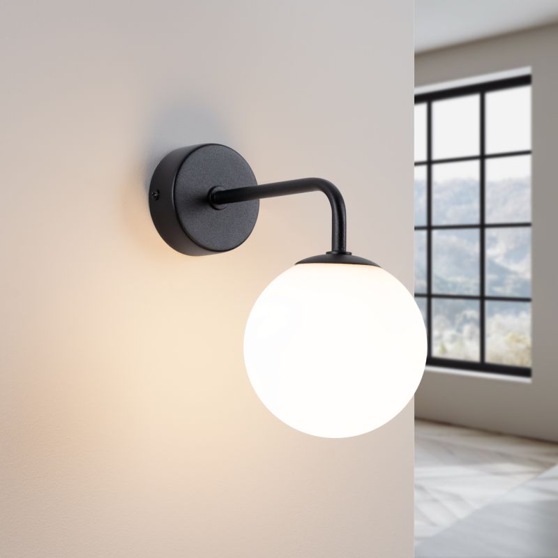 Kinkiet Sollux Lighting ASTRAL 1 czarny 1 szt.
