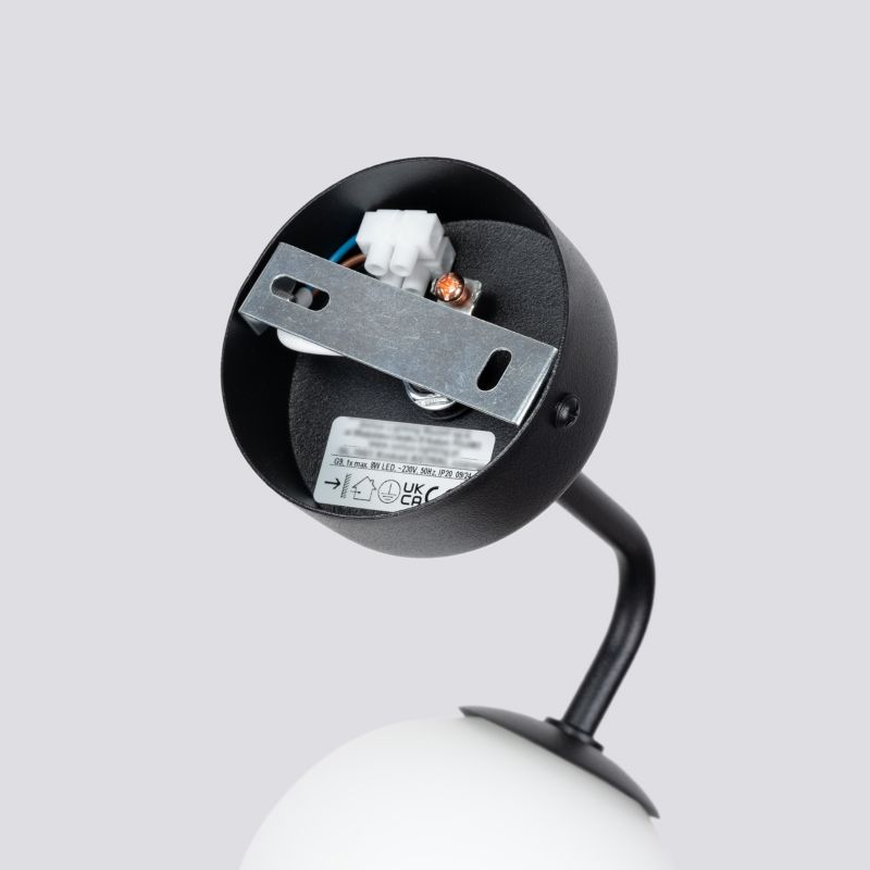 Kinkiet Sollux Lighting ASTRAL 1 czarny 1 szt.