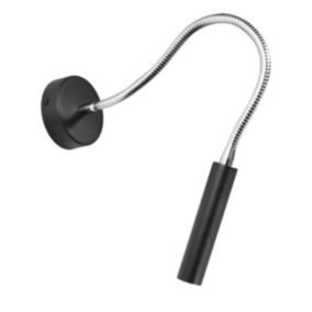Kinkiet Sollux Lighting AXIL czarny 1 szt.