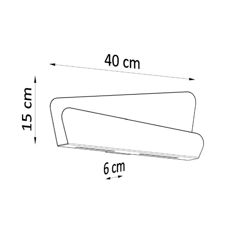 Kinkiet Sollux Lighting BASCIA biały 1 szt.