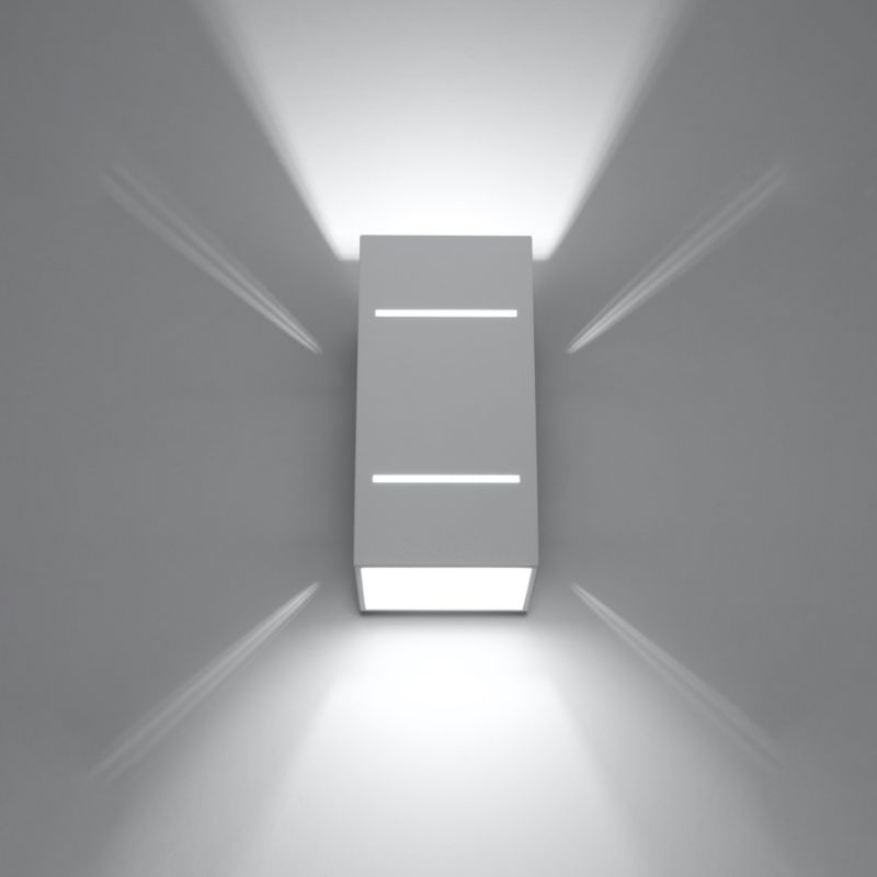 Kinkiet Sollux Lighting BLOCCO biały 1 szt.