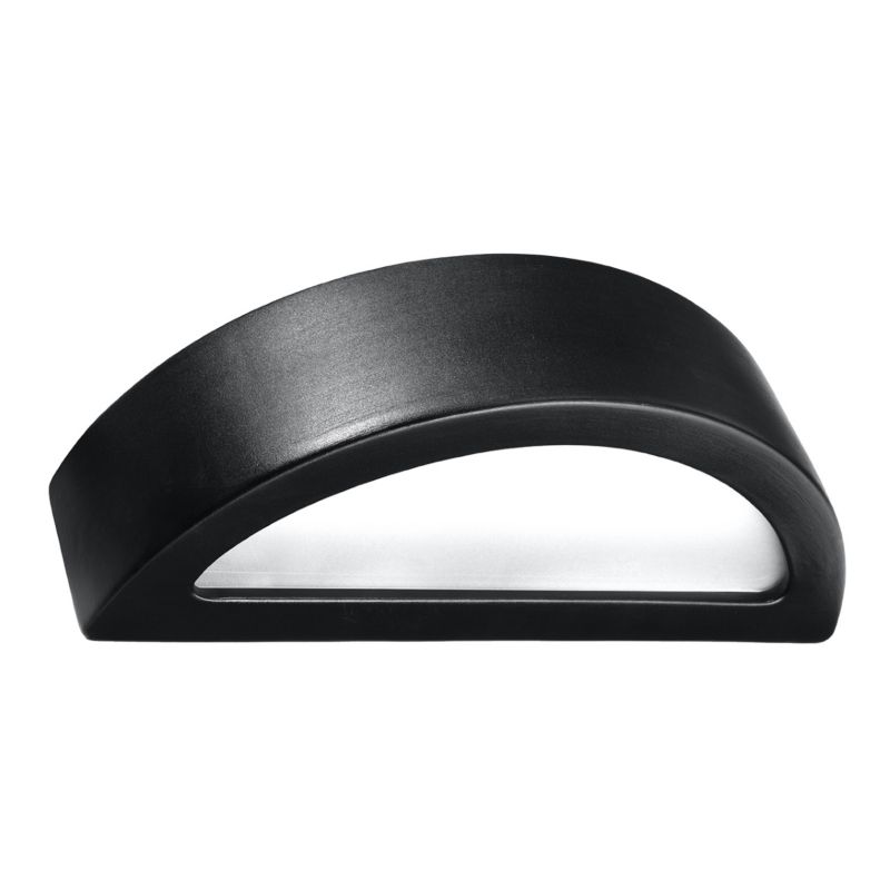 Kinkiet Sollux Lighting ceramiczny ATENA czarny 1 szt.