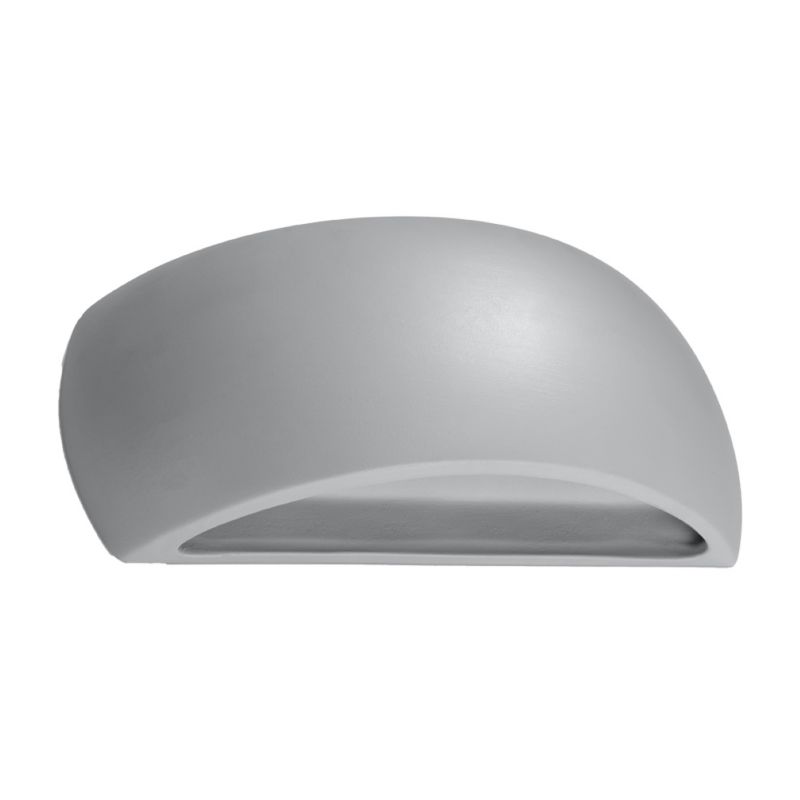 Kinkiet Sollux Lighting ceramiczny PONTIUS szary 1 szt.