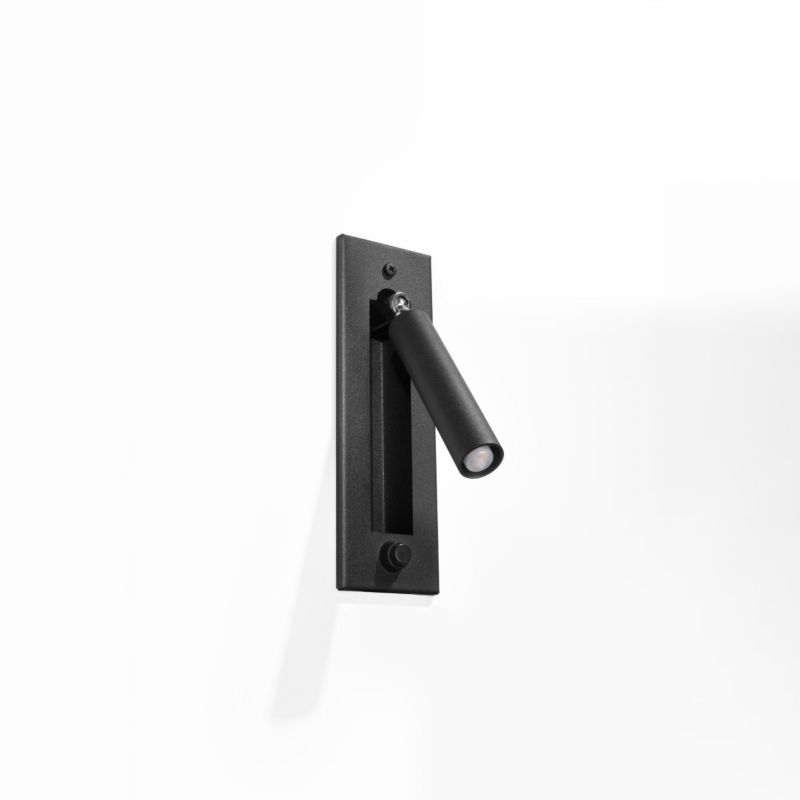 Kinkiet Sollux Lighting ENIF czarny 1 szt.