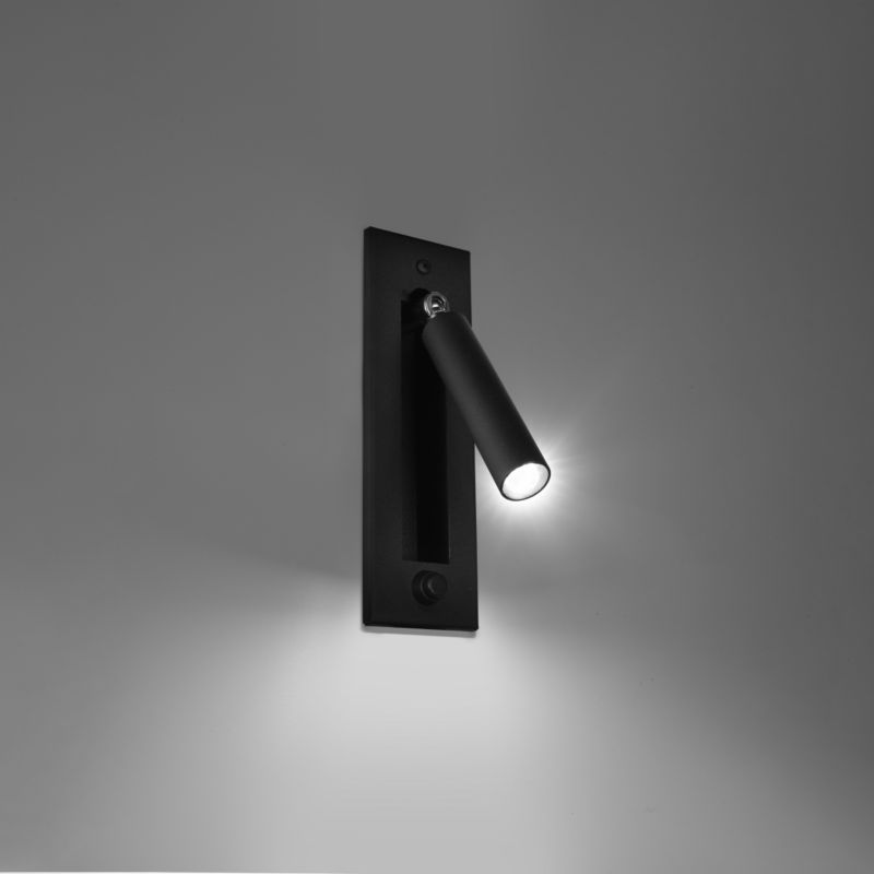 Kinkiet Sollux Lighting ENIF czarny 1 szt.