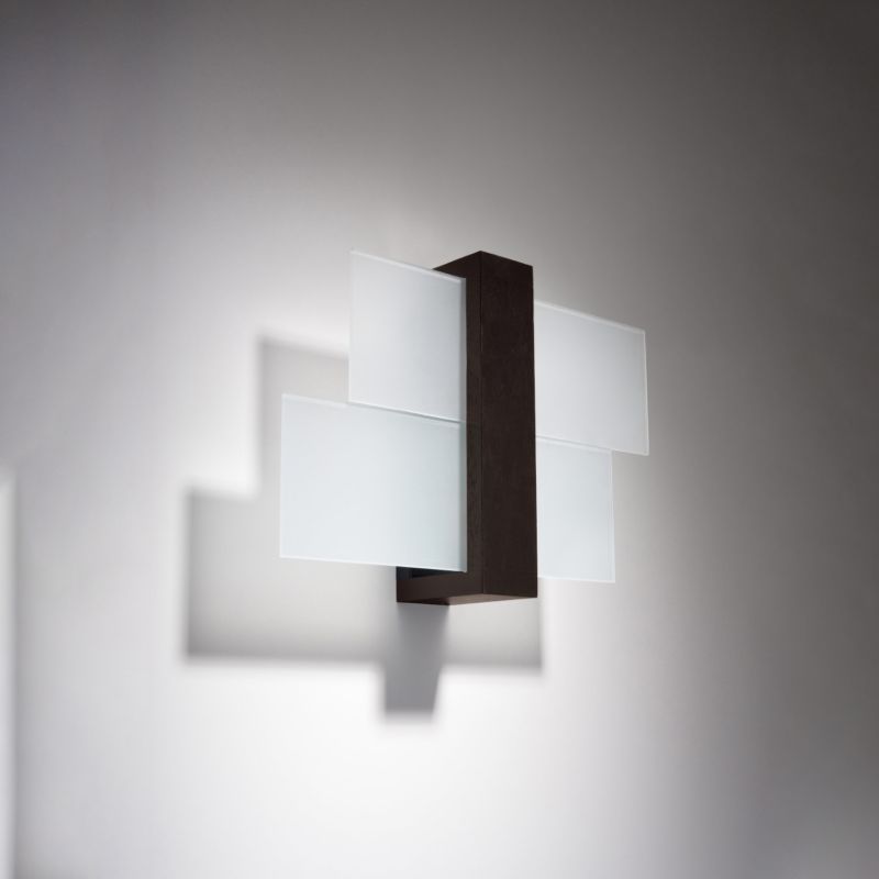 Kinkiet Sollux Lighting FENIKS 1 wenge 1 szt.