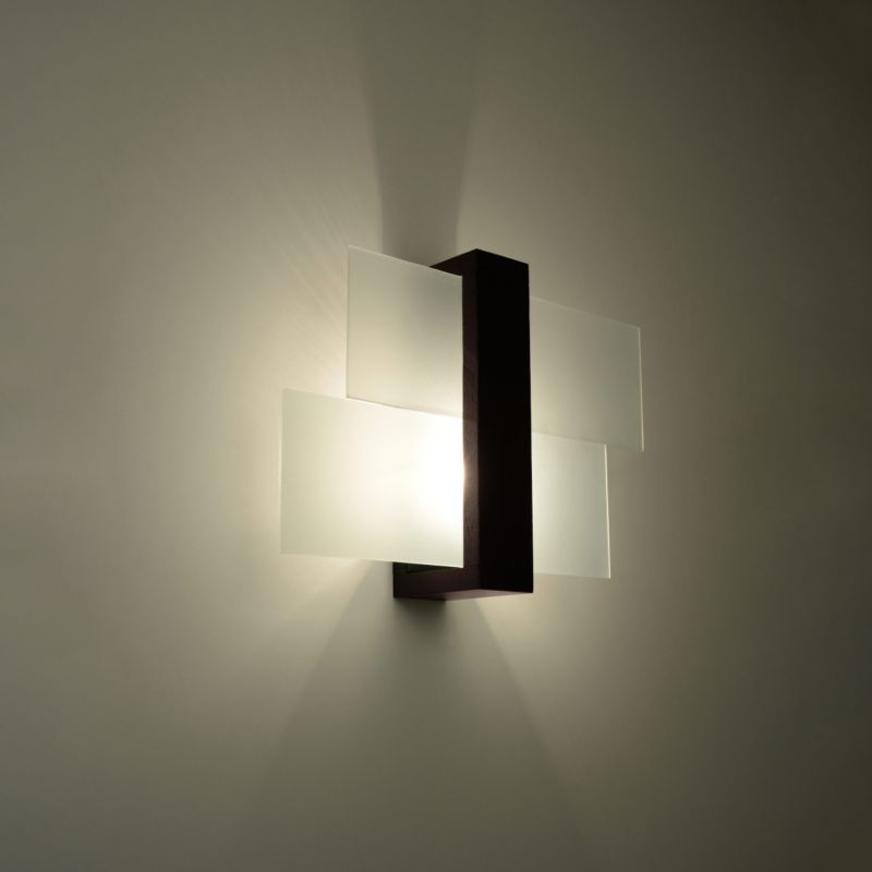 Kinkiet Sollux Lighting FENIKS 1 wenge 1 szt.
