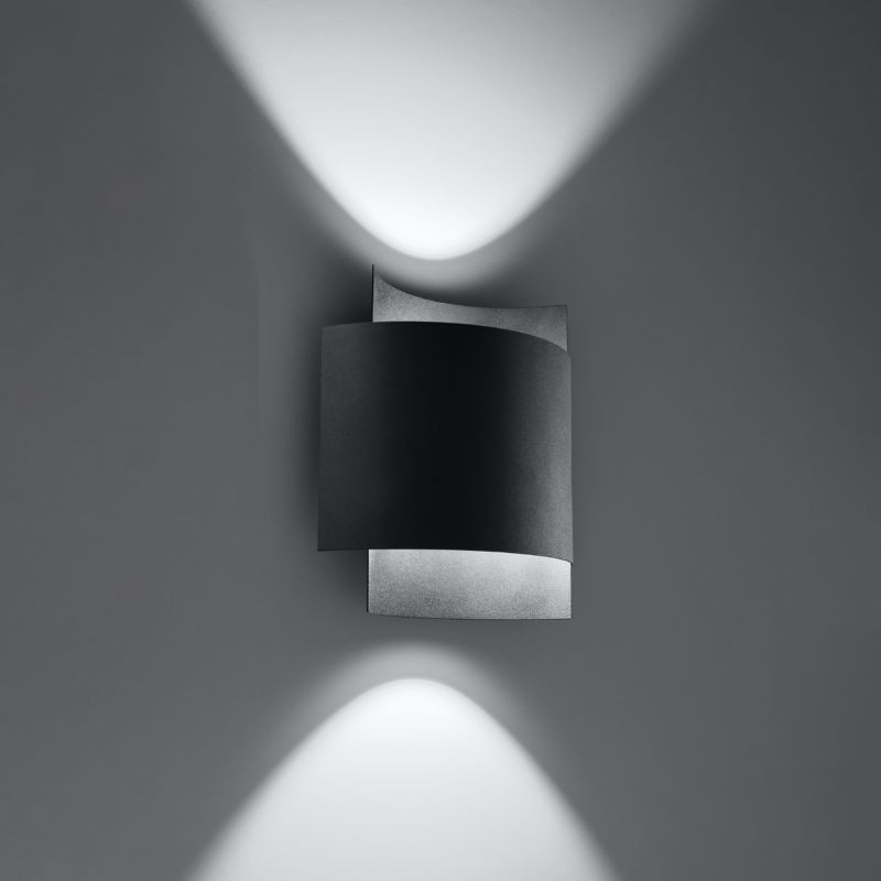 Kinkiet Sollux Lighting IMPACT czarny 1 szt.