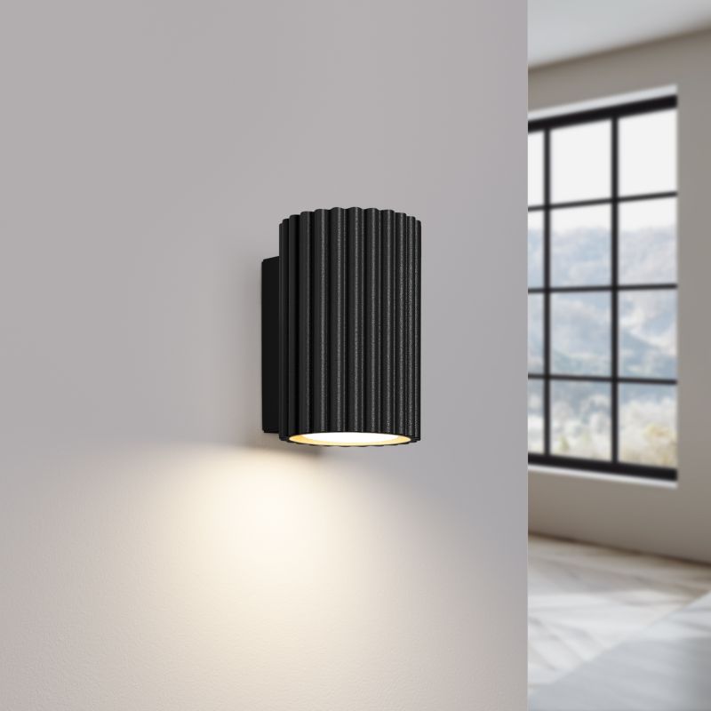Kinkiet Sollux Lighting KARBON 10 czarny 1 szt.