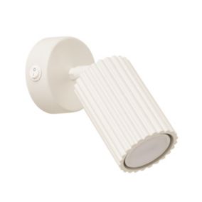 Kinkiet Sollux Lighting KARBON beżowy z włącznikiem 1 szt.