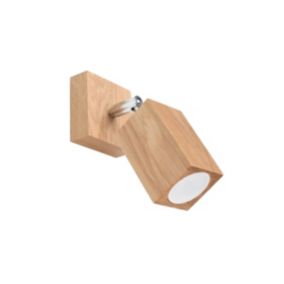 Kinkiet Sollux Lighting KEKE dąb 1 szt.