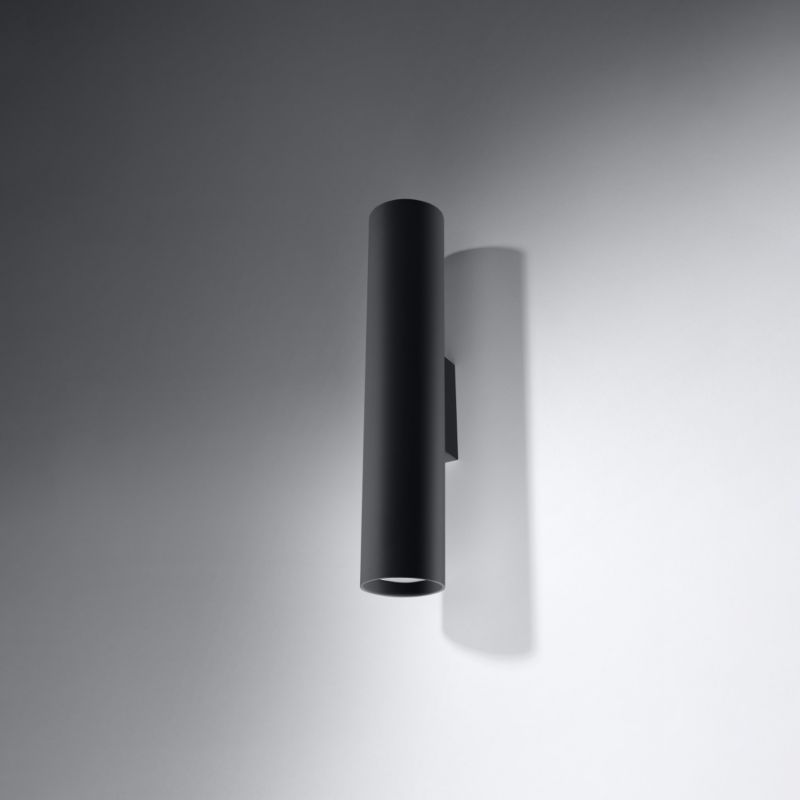 Kinkiet Sollux Lighting LAGOS 2 czarny 1 szt.