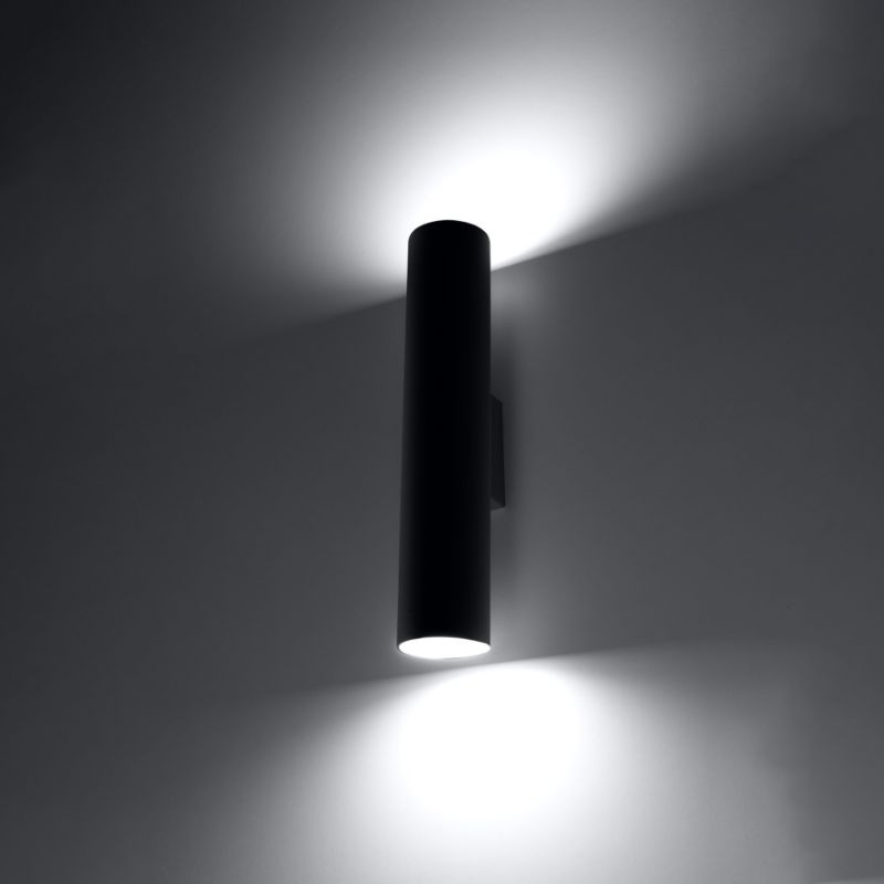 Kinkiet Sollux Lighting LAGOS 2 czarny 1 szt.