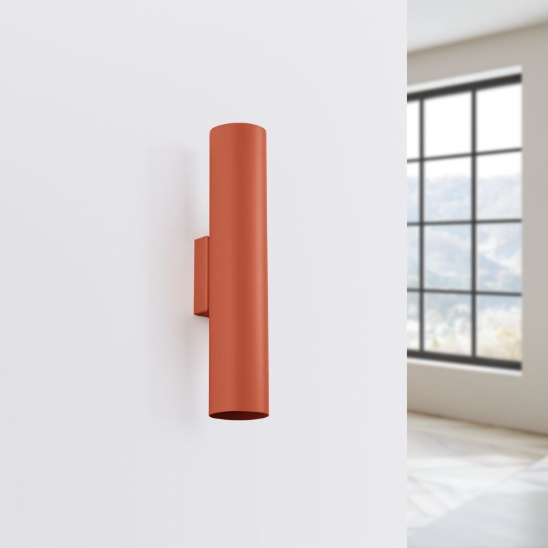 Kinkiet Sollux Lighting LAGOS 2 ochra czerwona 1 szt.