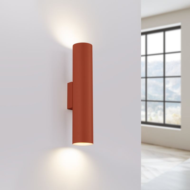 Kinkiet Sollux Lighting LAGOS 2 ochra czerwona 1 szt.