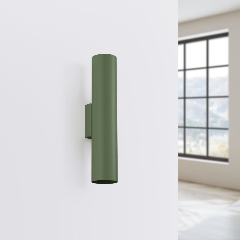 Kinkiet Sollux Lighting LAGOS 2 zielony oliwkowy 1 szt.