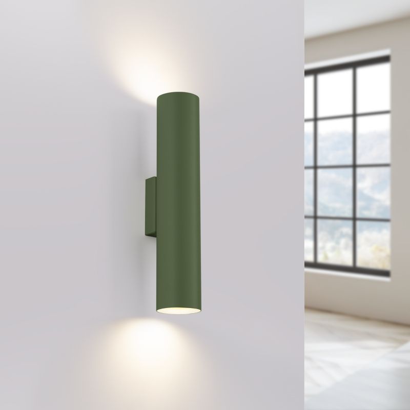 Kinkiet Sollux Lighting LAGOS 2 zielony oliwkowy 1 szt.