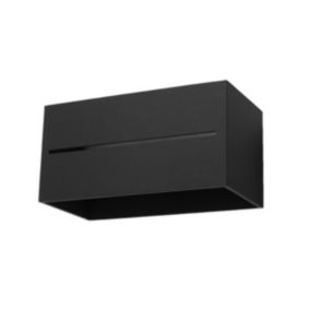 Kinkiet Sollux Lighting LOBO MAXI czarny 1 szt.