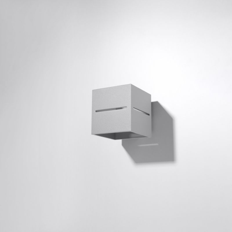 Kinkiet Sollux Lighting LOBO szary 1 szt.