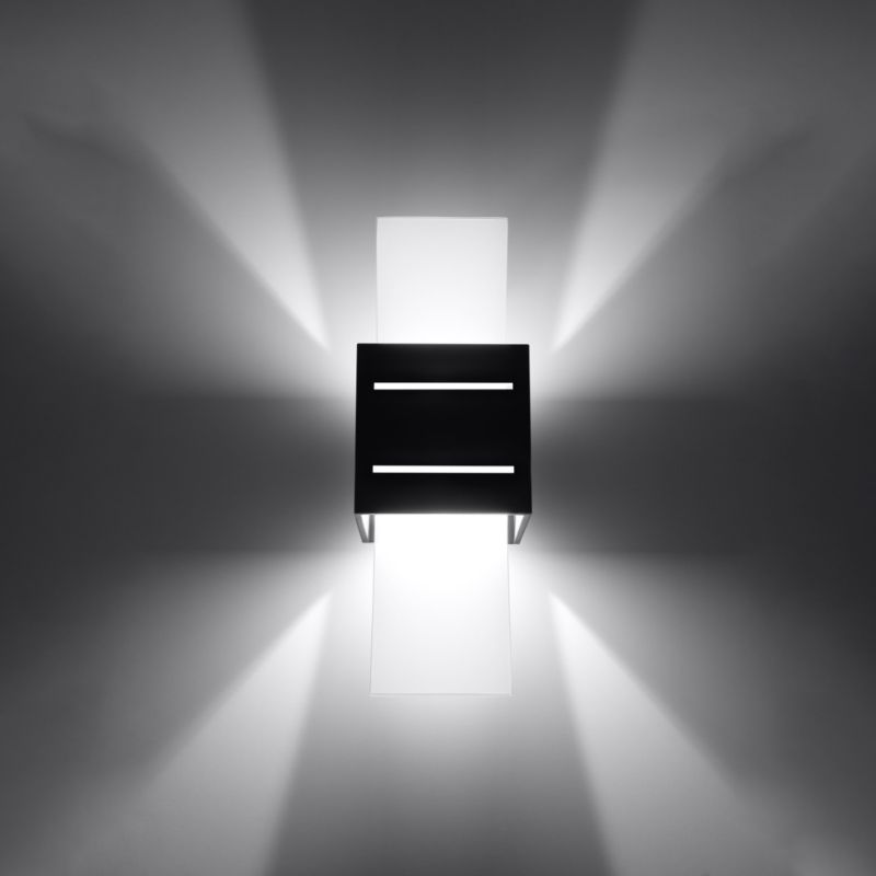Kinkiet Sollux Lighting LORETO czarny 1 szt.