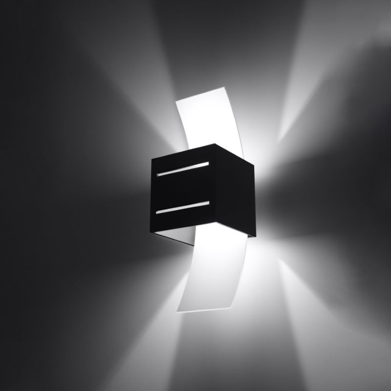 Kinkiet Sollux Lighting LORETO czarny 1 szt.