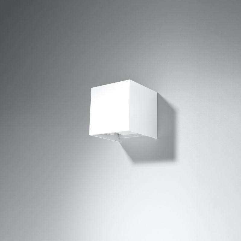 Kinkiet Sollux Lighting LUCA biały LED IP54 1 szt.