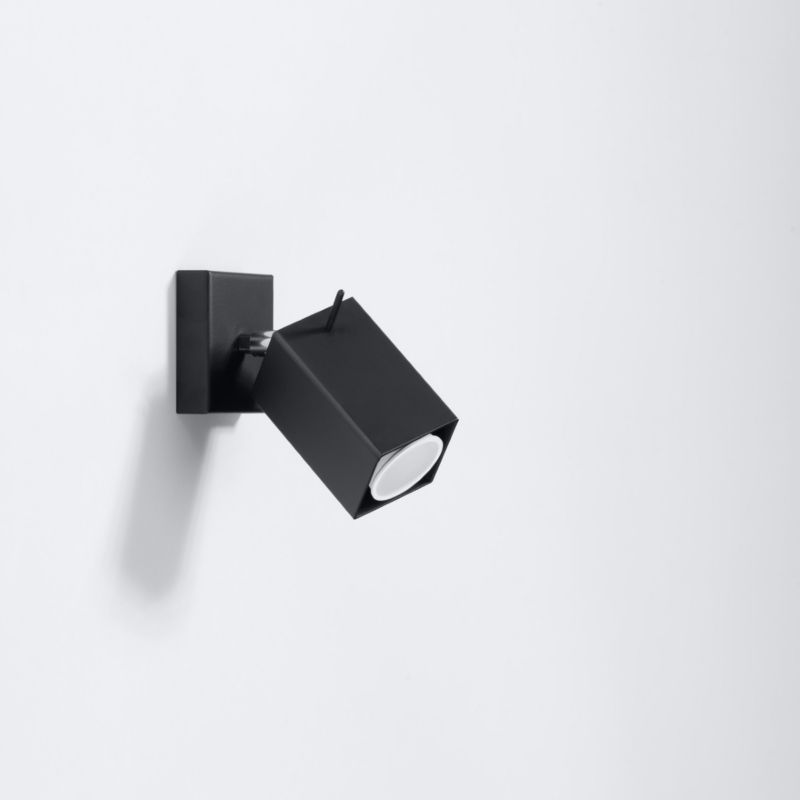 Kinkiet Sollux Lighting MERIDA czarny 1 szt.