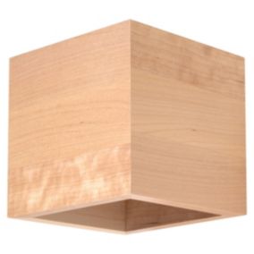Kinkiet Sollux Lighting QUAD naturalne drewno 1 szt.