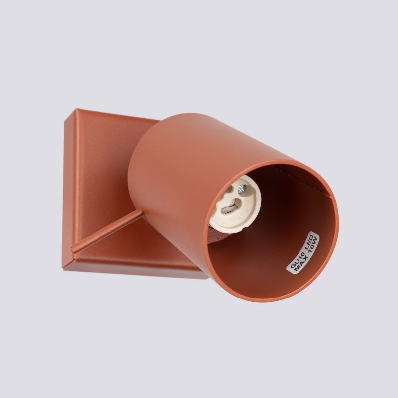 Kinkiet Sollux Lighting RING ochra czerwona 1 szt.