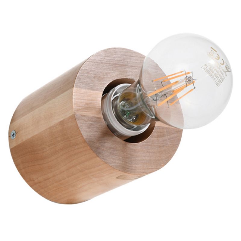 Kinkiet Sollux Lighting SALGADO naturalne drewno 1 szt.