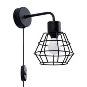 Kinkiet Sollux Lighting SUBA czarny 1 szt.