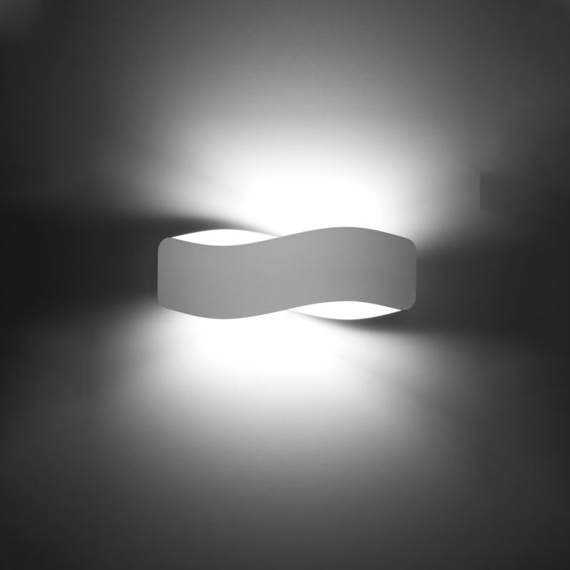 Kinkiet Sollux Lighting TILA 40 biały 1 szt.