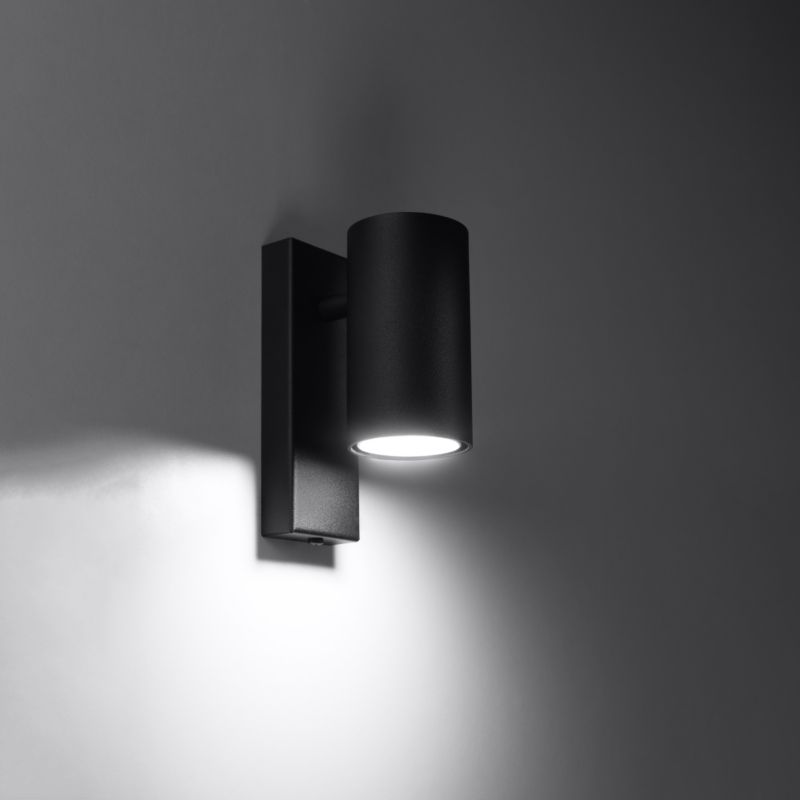 Kinkiet Sollux Lighting UTTI czarny 1 szt.
