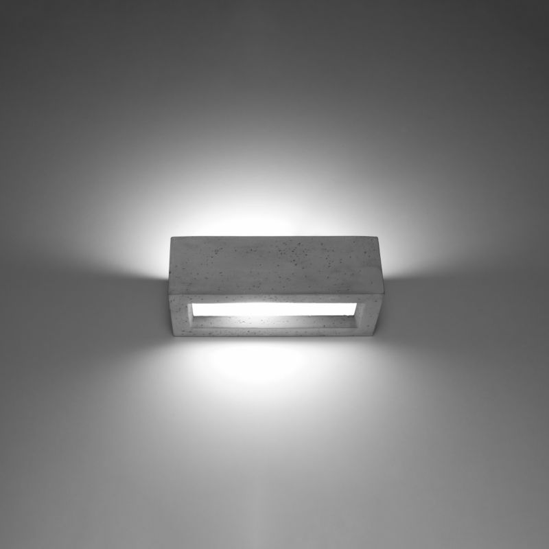 Kinkiet Sollux Lighting VEGA 30 beton 1 szt.