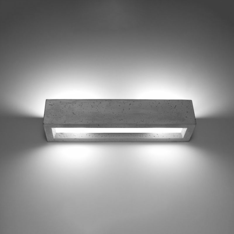 Kinkiet Sollux Lighting VEGA 50 beton 1 szt.