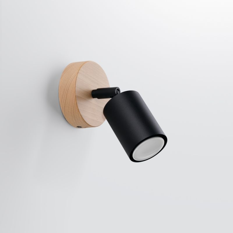 Kinkiet Sollux Lighting VERDO czarny 1 szt.