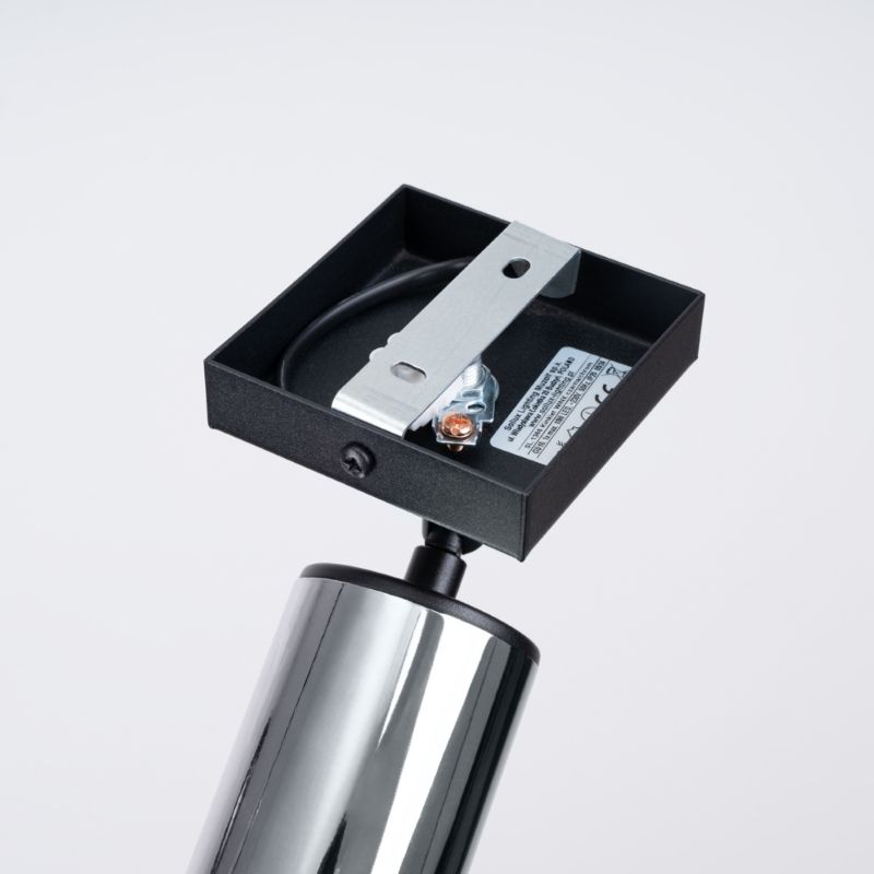 Kinkiet Sollux Lighting WINX czarny/chrom 1 szt.