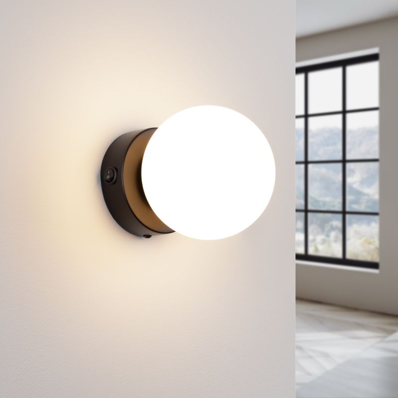 Kinkiet Sollux Lighting YOLI 1 czarny 1 szt.