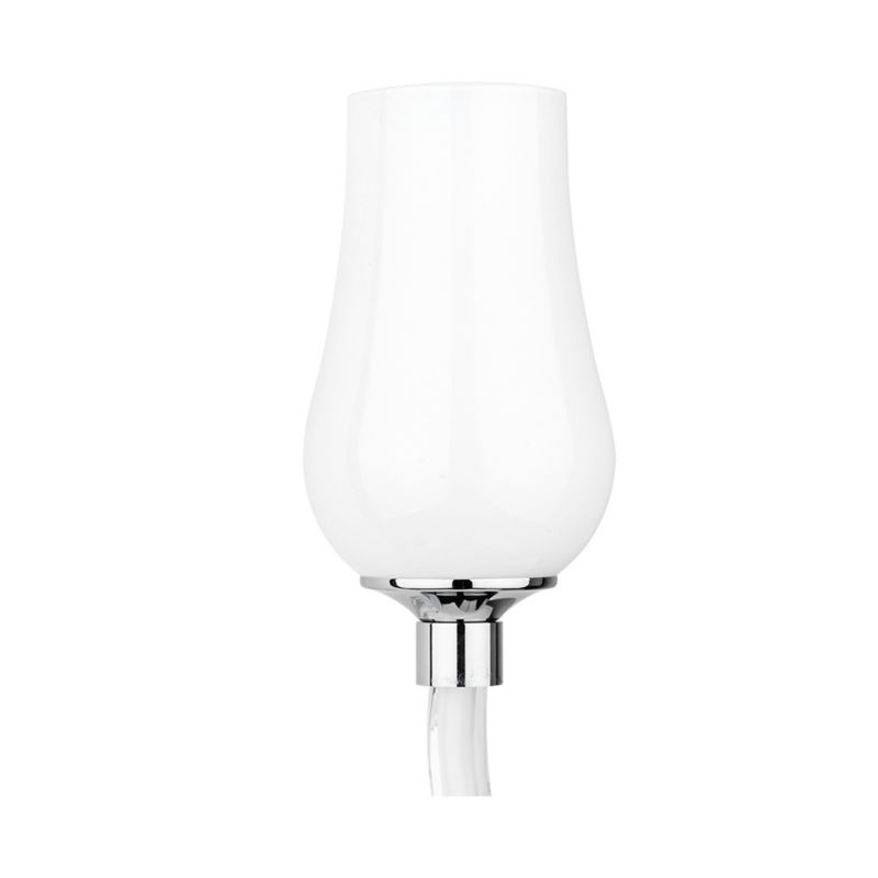 Kinkiet SPOT Light  1xE14 Klasyczne Połączenie Bieli i Chromu od Polskiego Producenta, 1 szt.