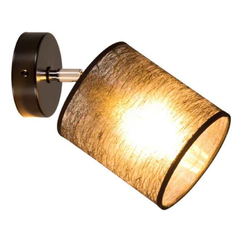 Kinkiet SPOT Light 1xE27 Max.25W Eleganckie Połączenie Czerni z Czarnym Abażurem, Polski Producent, 1 szt.