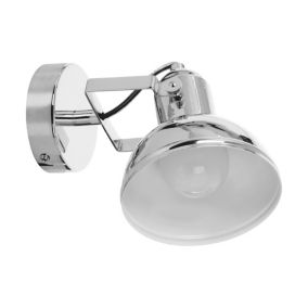 Kinkiet SPOT Light 1xE27 Max.60W Klasyczny Chrom w Minimalistycznym Stylu, Polski Producent, 1 szt.