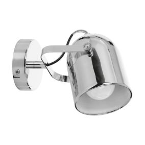Kinkiet SPOT Light 1xE27 Max.60W Klasyczny Chrom w Minimalistycznym Stylu, Polski Producent, 1 szt.