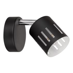 Kinkiet SPOT Light  1xG9 Max.28W Elegancka Czerń w Minimalistycznym Stylu, Polski Producent, 1 szt.