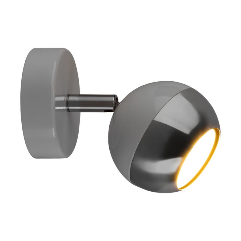 Kinkiet SPOT Light  1xGU10 50W Biały i Chrom, Klasyczne Połączenie od Polskiego Producenta, 1 szt.