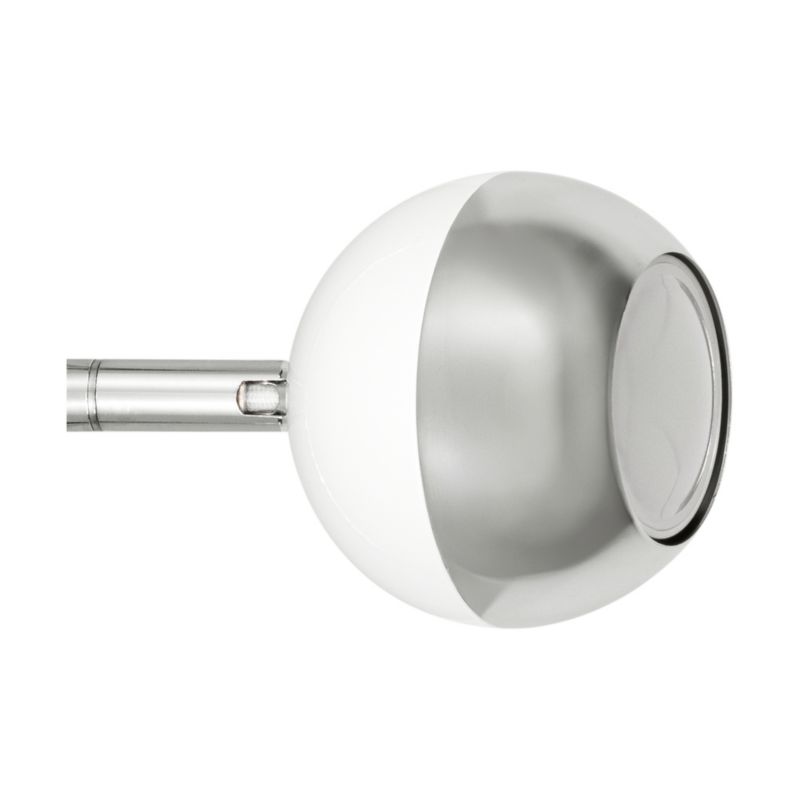Kinkiet SPOT Light  1xGU10 50W Biały i Chrom, Klasyczne Połączenie od Polskiego Producenta, 1 szt.