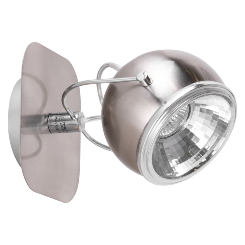 Kinkiet SPOT Light  1xGU10 LED 6W Elegancka Satyna w Klasycznym Stylu, Polski Producent, 1 szt.