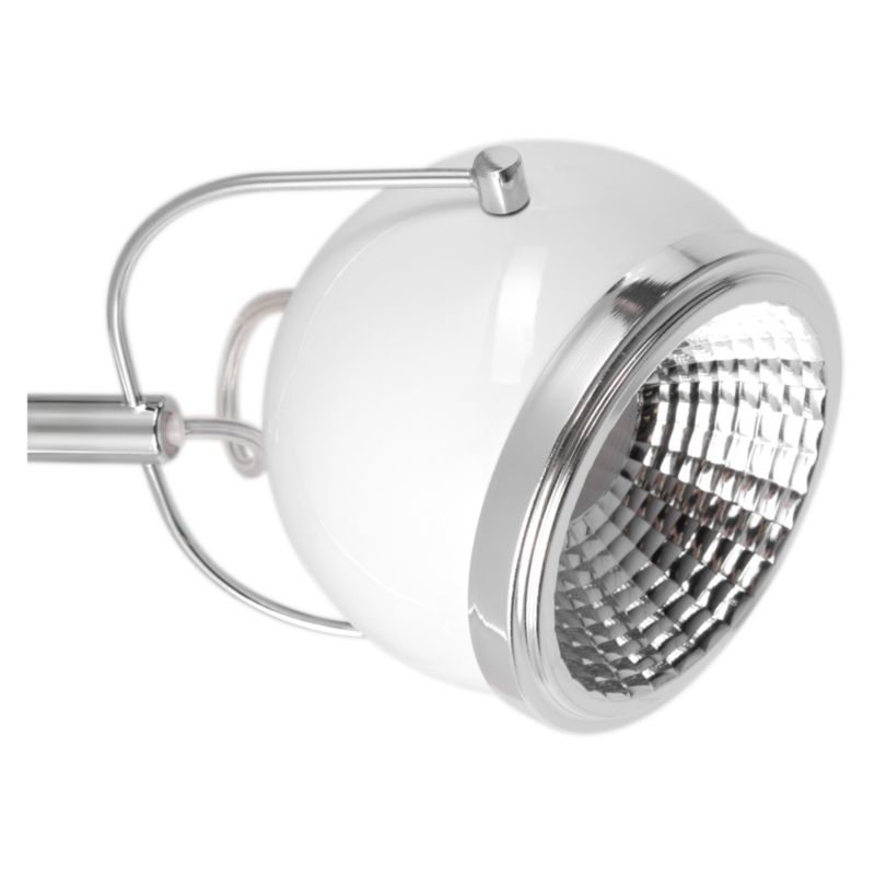 Kinkiet SPOT Light  1xGU10 LED 6W Klasyczna Biel w Minimalistycznym Stylu, Polski Producent, 1 szt.