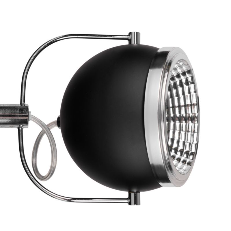 Kinkiet SPOT Light  1xGU10 LED 6W Subtelna Czerń w Industrialnym Stylu, Polski Producent, 1 szt.