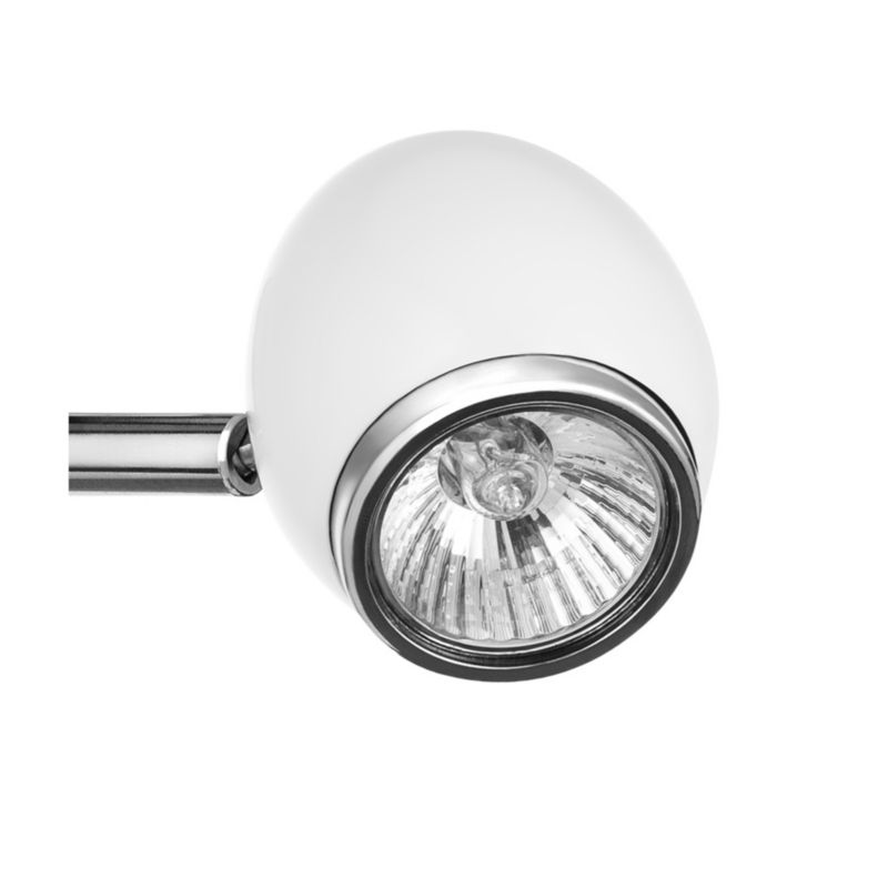 Kinkiet SPOT Light  1xGU10 Max.50W Biały z Wielokolorowym Wzorem w Królika, Polski Producent, 1 szt.
